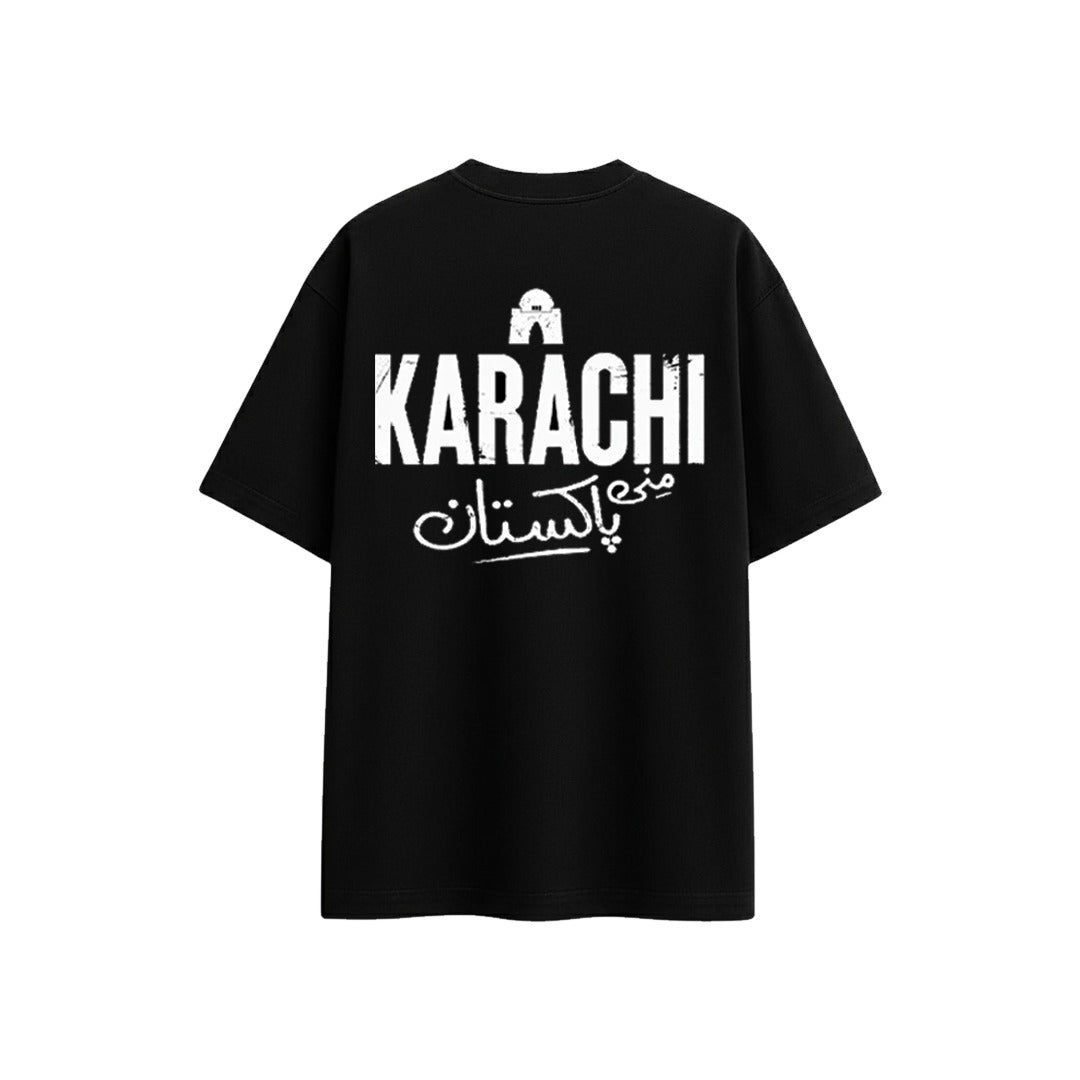Karachi Mini Pakistan - Drop Shoulder Tee
