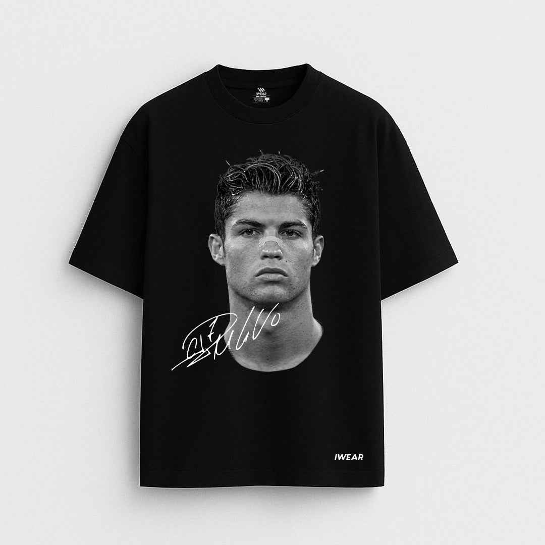 Ronaldo Vintage Edition - Drop Shoulder Tee