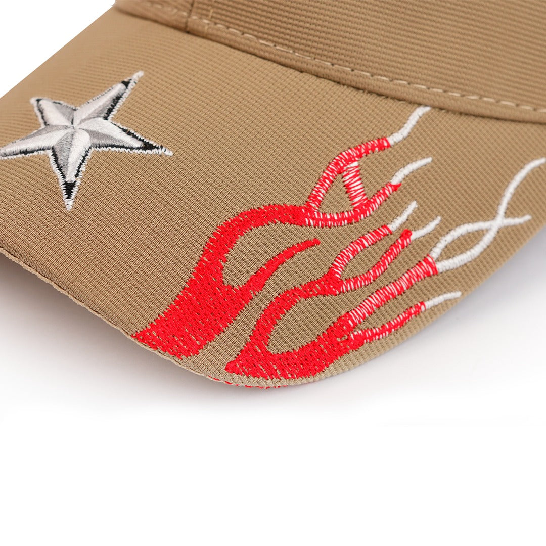 iWEAR star-shaped accessory with a shiny, metallic finish, perfect for adding a stylish touch to your outfit.