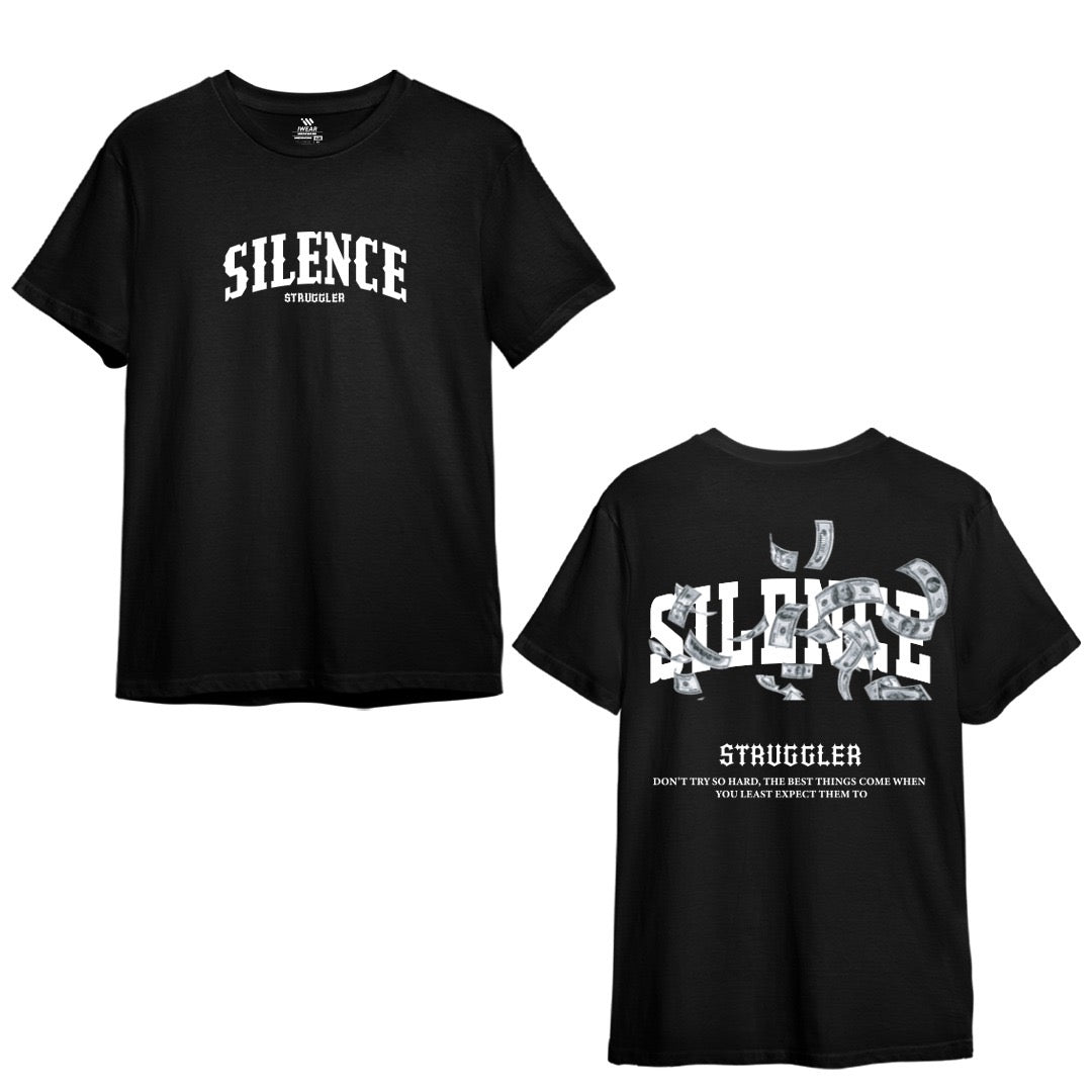 Silence - Drop Shoulder Tee