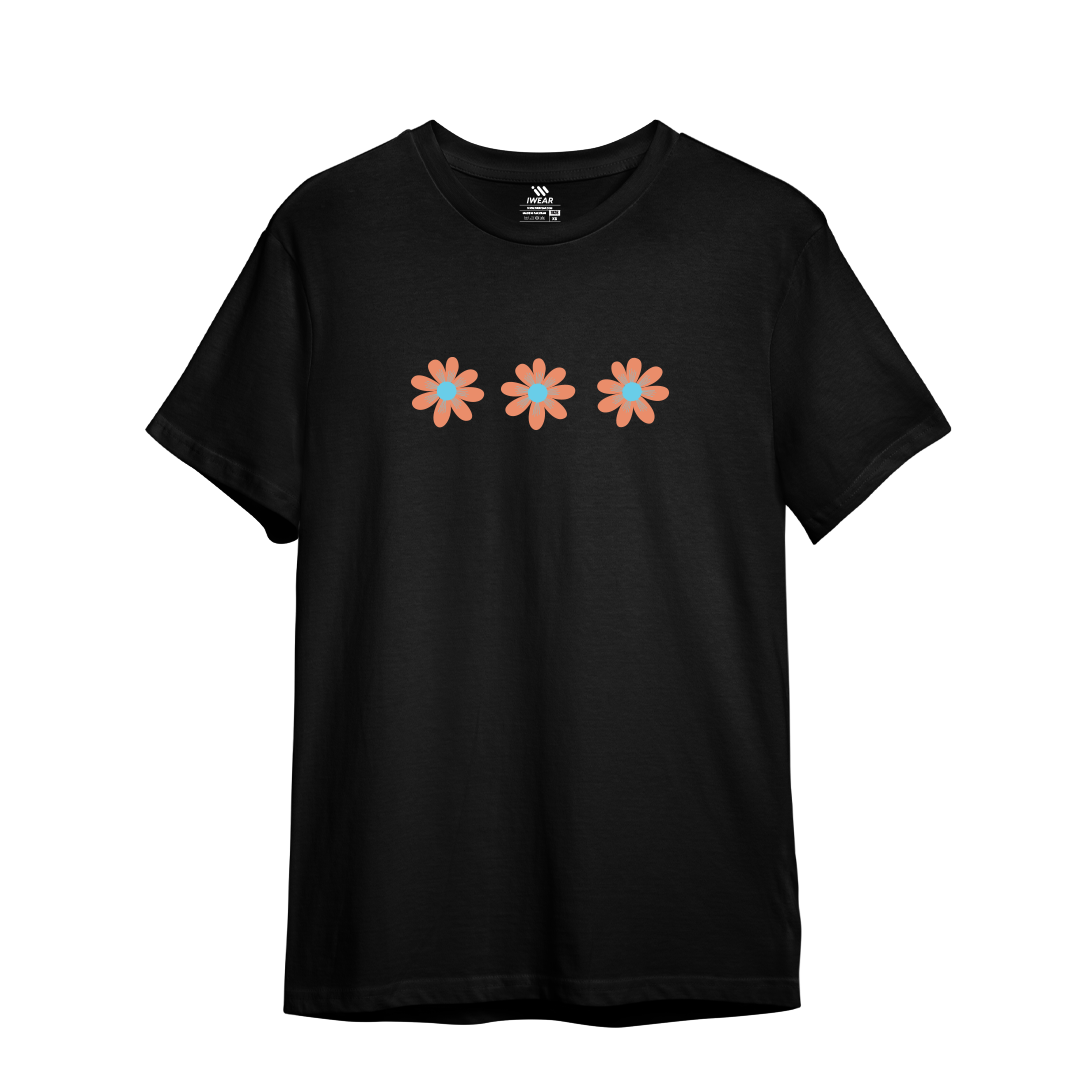 Floral - Oversized Tee