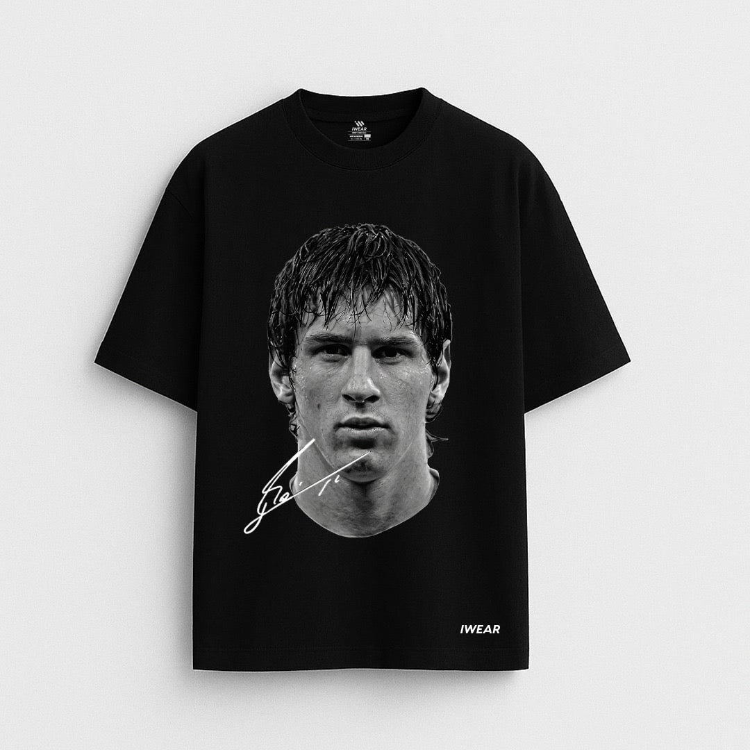Messi Vintage Edition - Drop Shoulder Tee