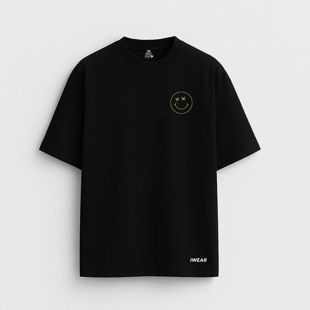 Drop shoulder tee from theiwear's Its Not That Serious collection, featuring a relaxed fit and casual style.