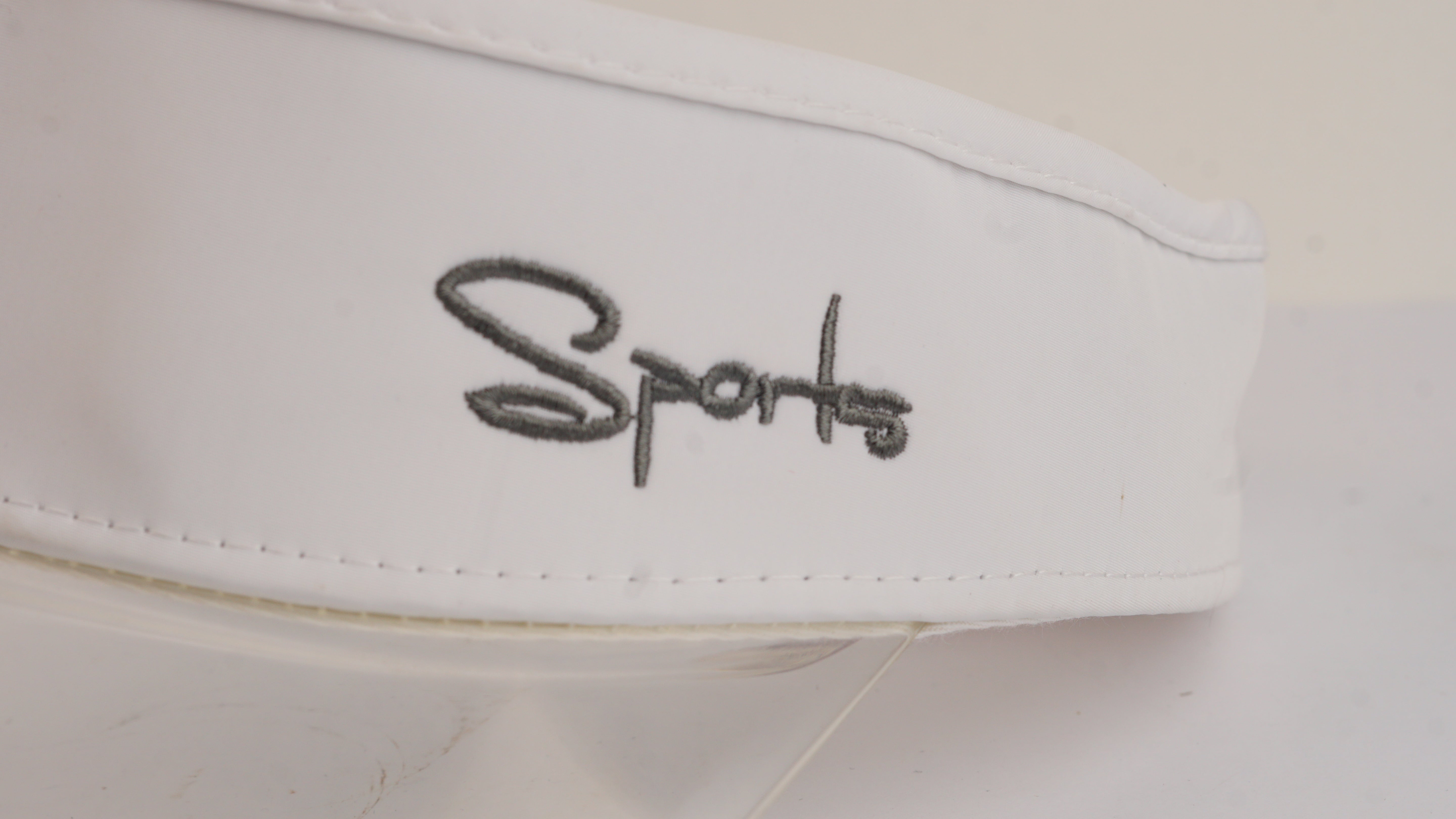 White Pony tail Sport Cap