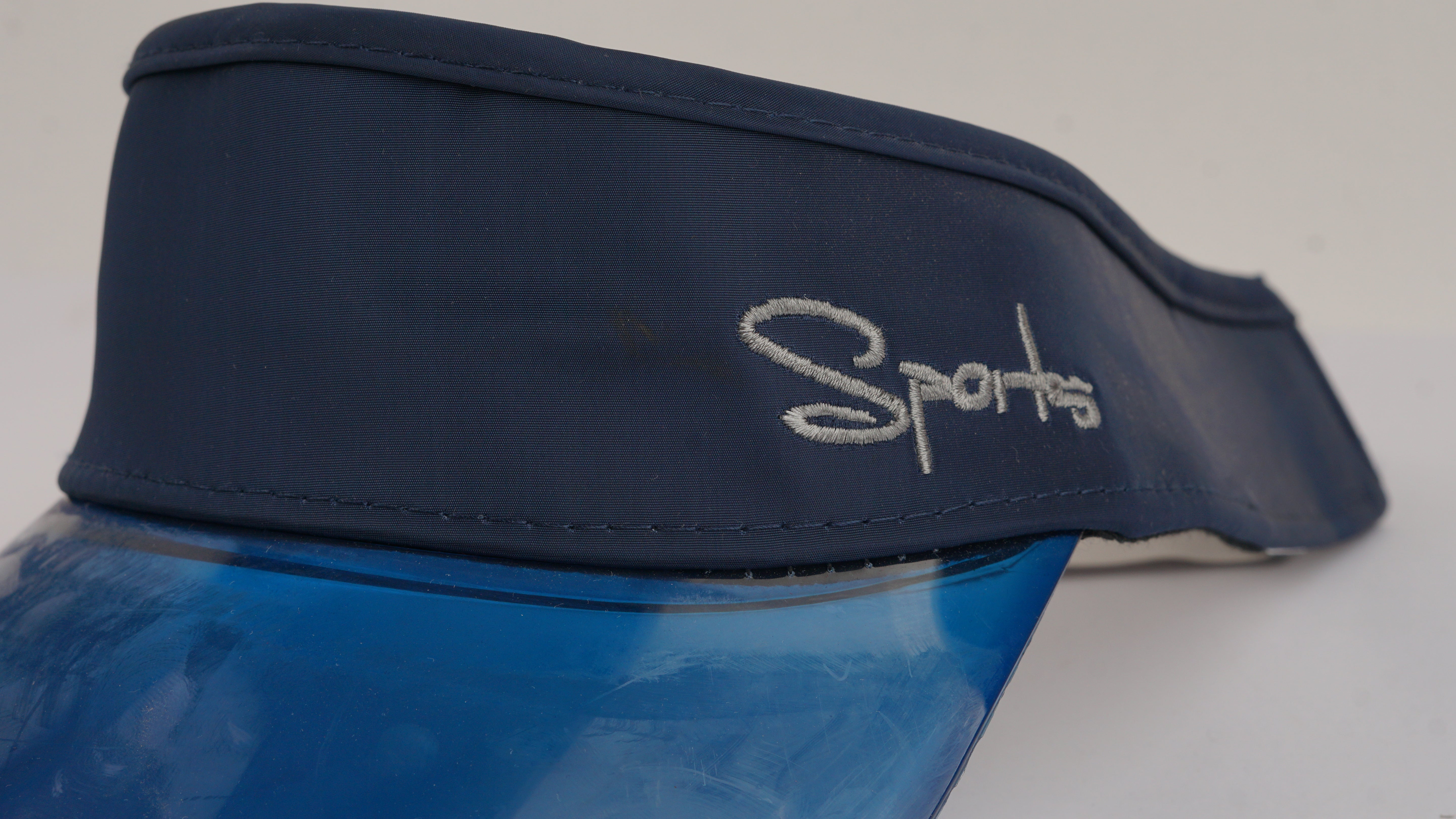 Blue Pony tail Sport Cap