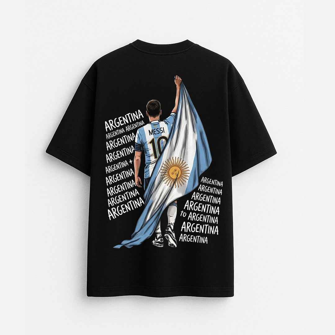 Lionel Messi Iconic - Drop Shoulder Tee