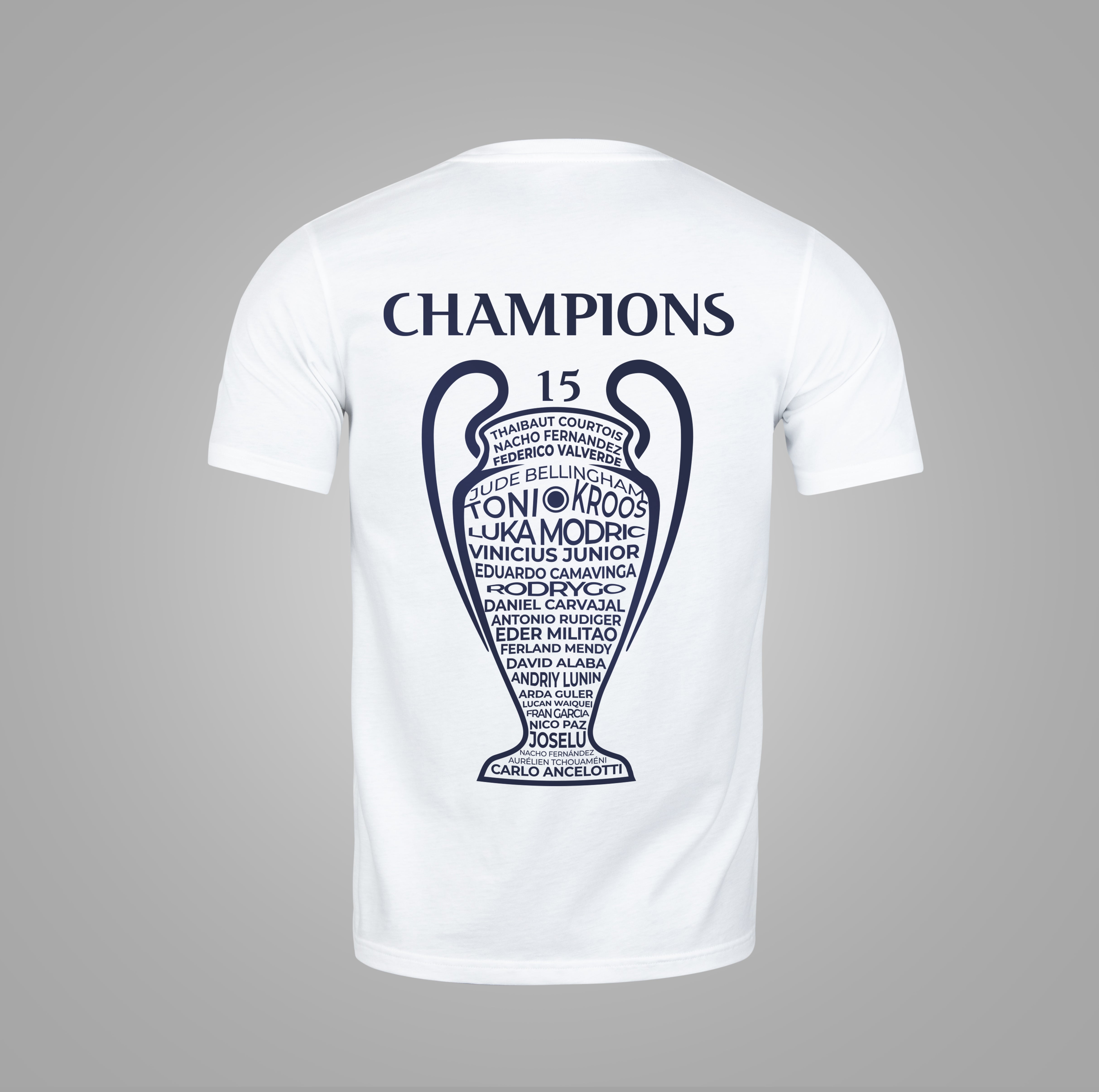 Real Madrid 15 UCL Tee