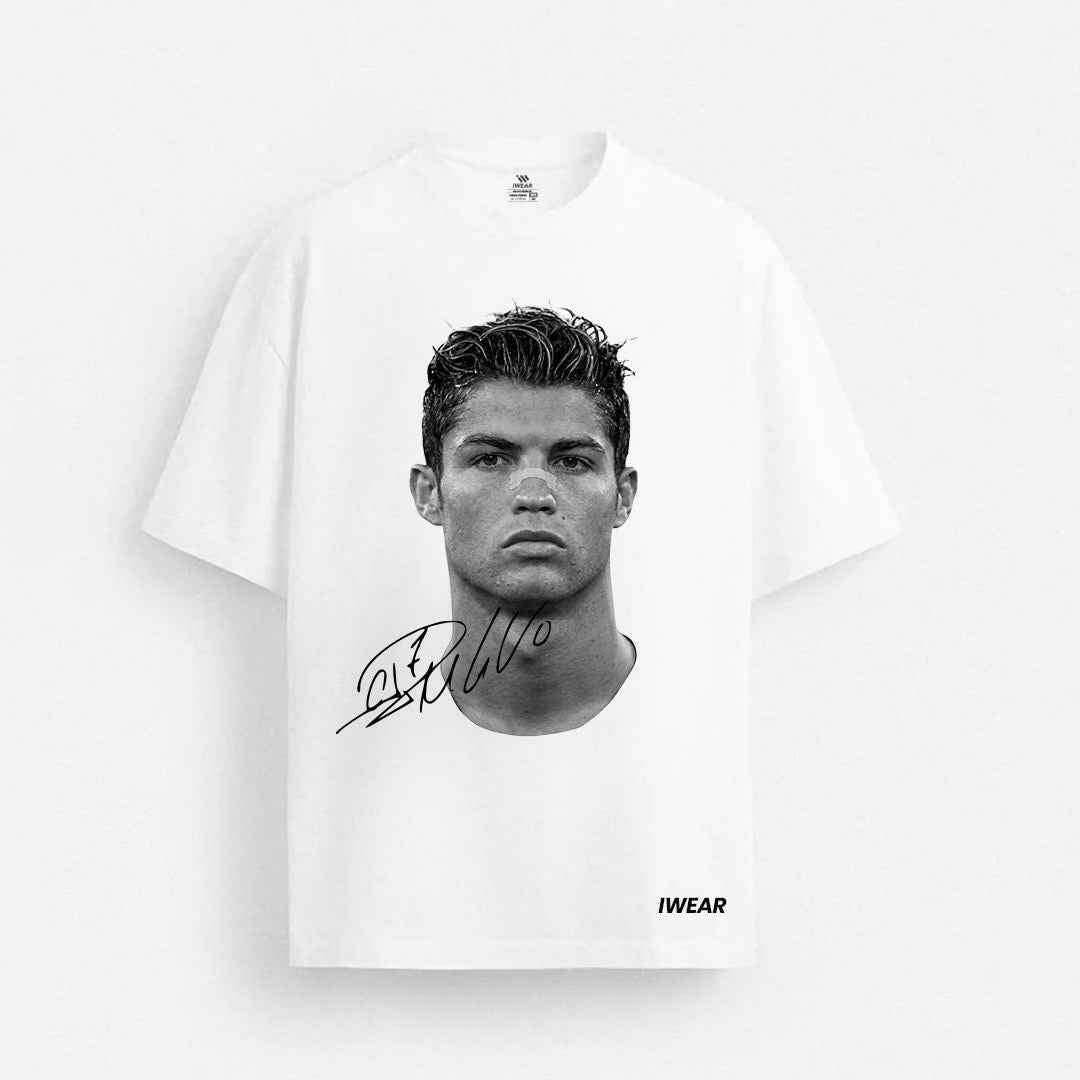 Ronaldo Vintage Edition - Drop Shoulder Tee