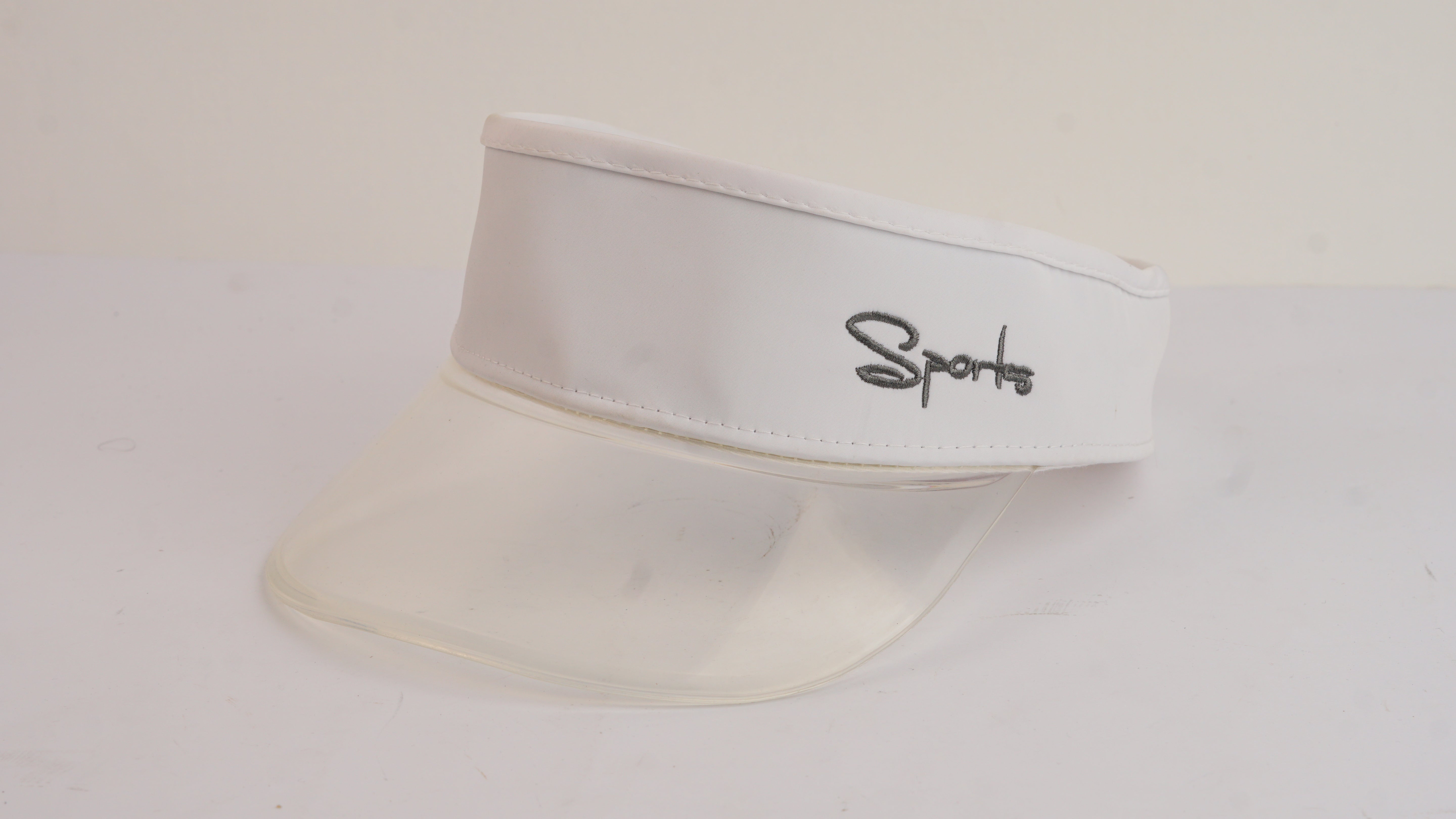 White Pony tail Sport Cap