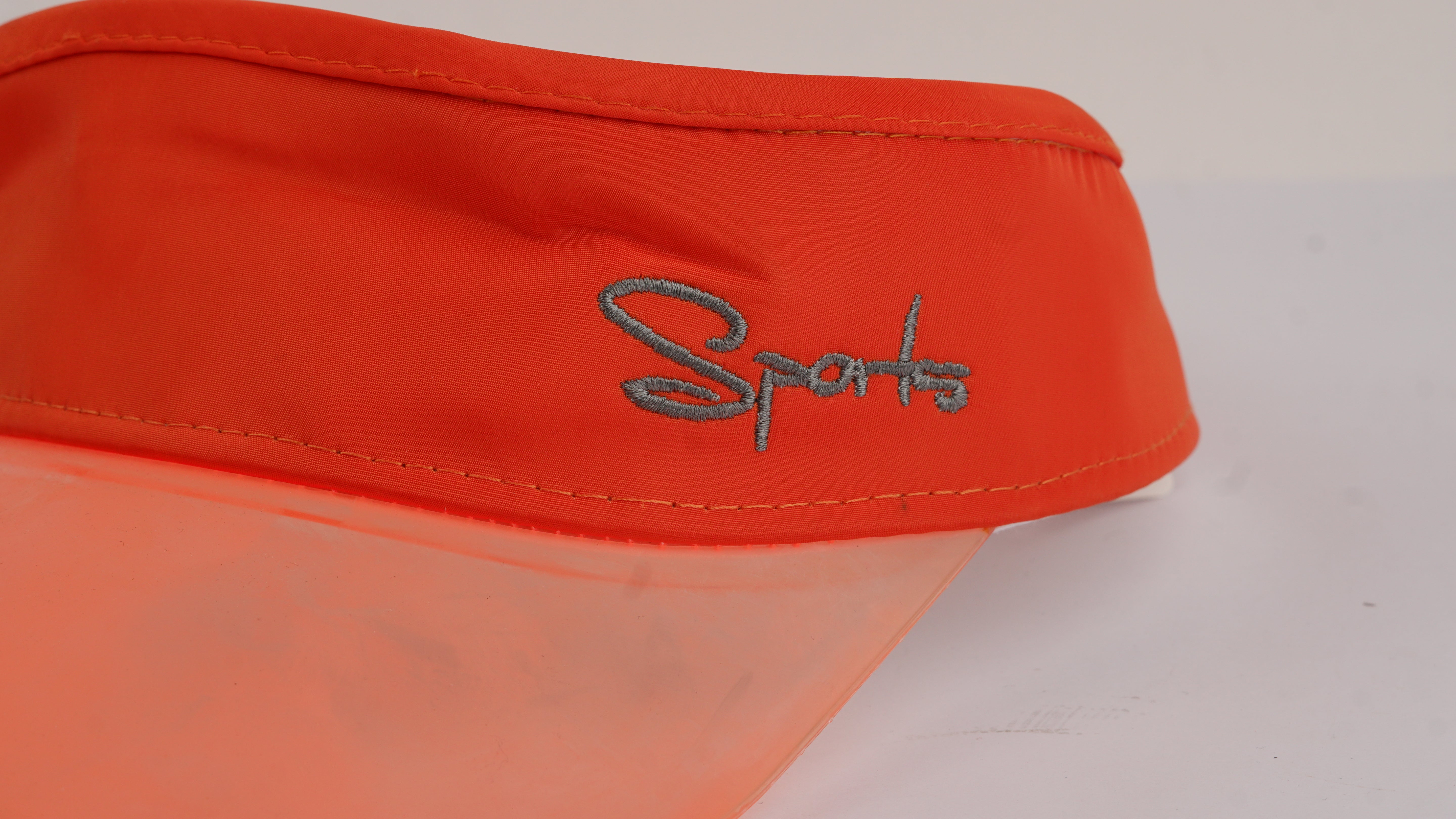 Orange Pony tail Sport Cap