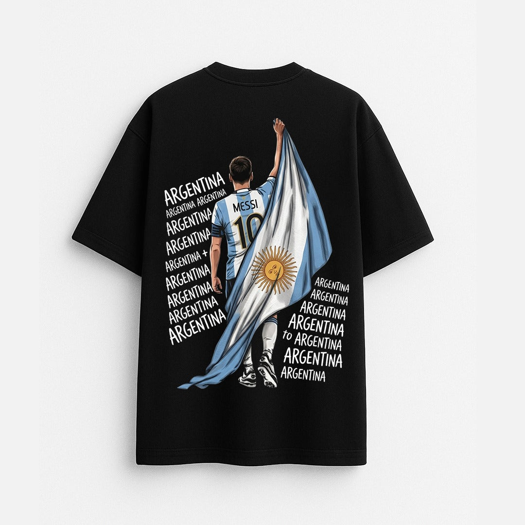Lionel Messi Iconic - Drop Shoulder Tee